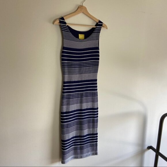 MAEVE Anthropologie Edisto striped midi dress sz XS - Picture 6 of 9